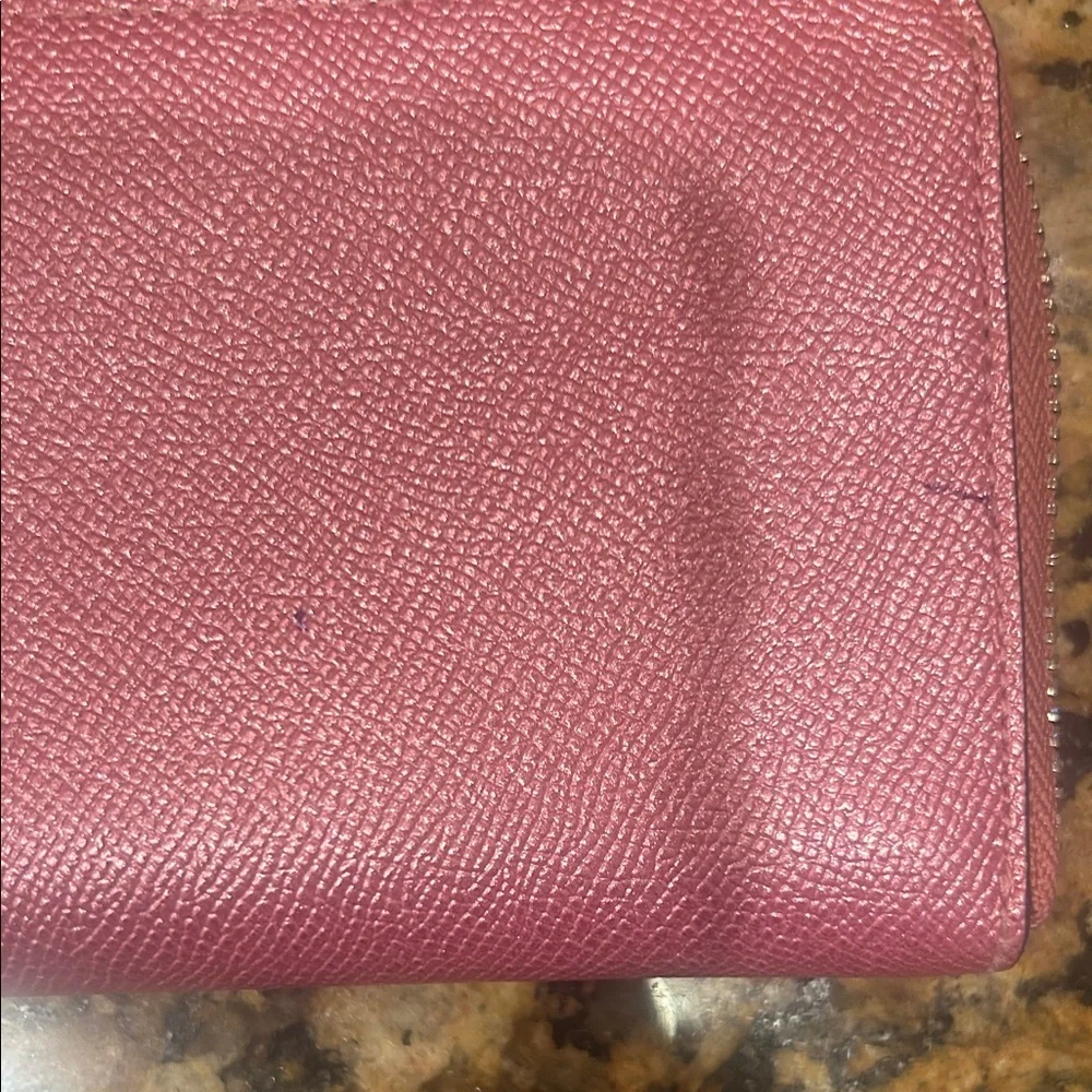 Coach saffiano leather
